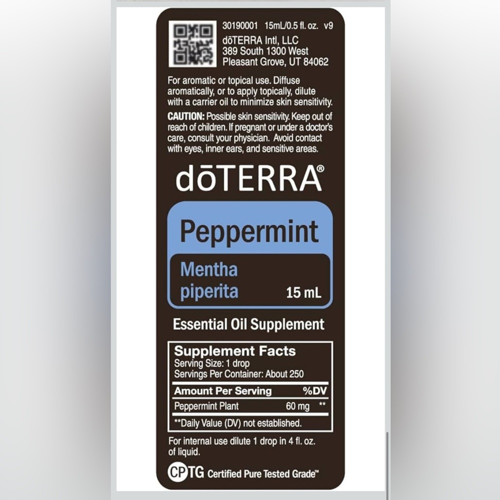 Peppermint Essential Oil, 15ml — DoTERRA - Picture 5 of 16